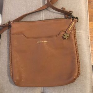 Lucky Brand purse brown crossbody great condition